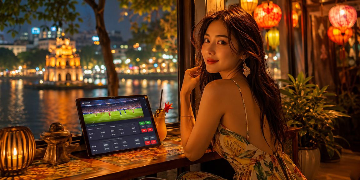 Người dùng Việt Nam trải nghiệm casino trực tuyến tại quán cà phê Hà Nội