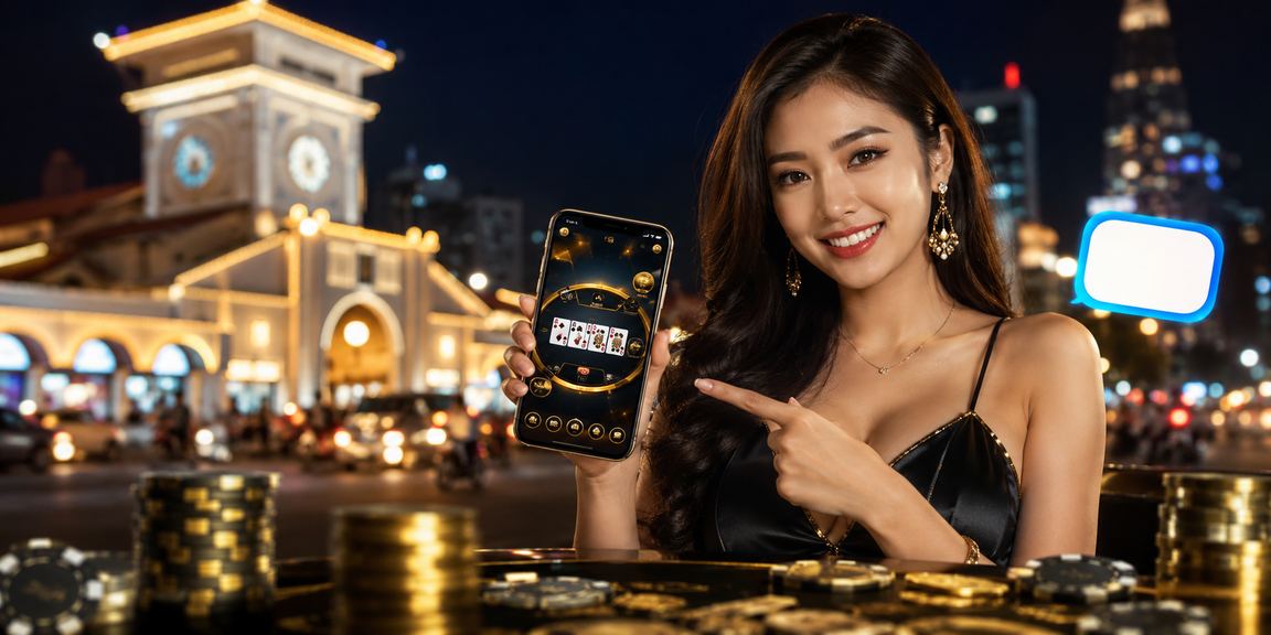 Ván bài tại TP.HCM với người chơi tập trung trong không gian giải trí sang trọng